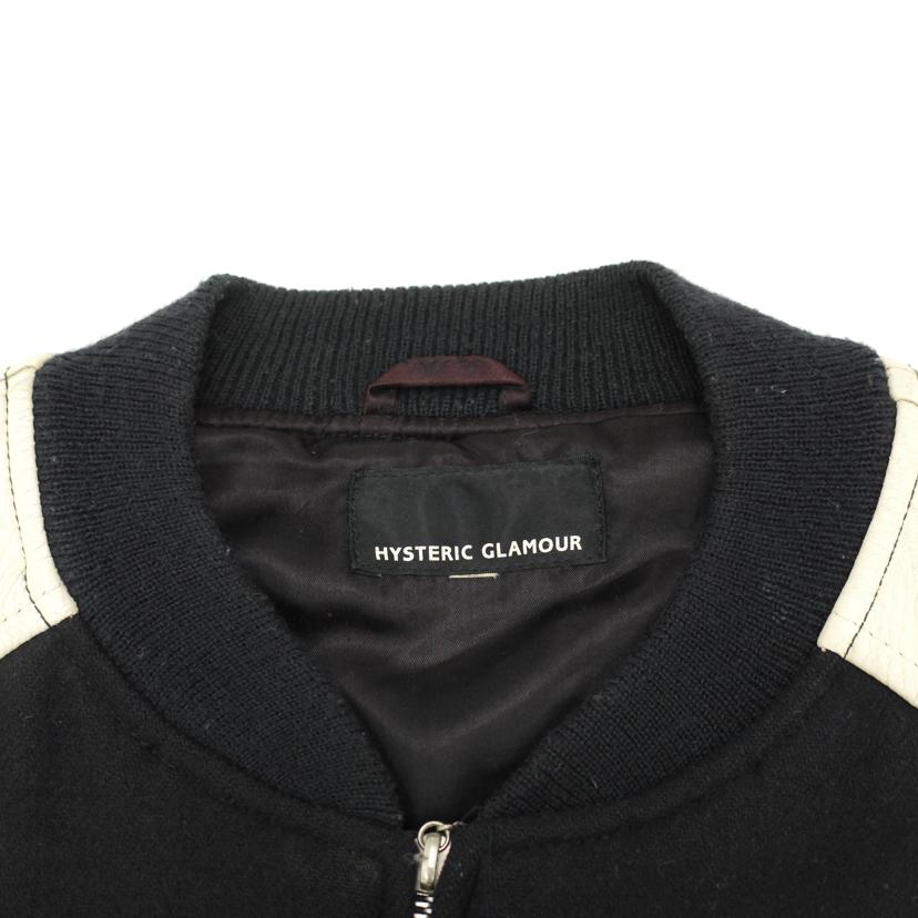 HYSTERIC　GLAMOUR ヒステリックグラマー/レザー切替スタジャン/2AJ-6215//ABランク/69
