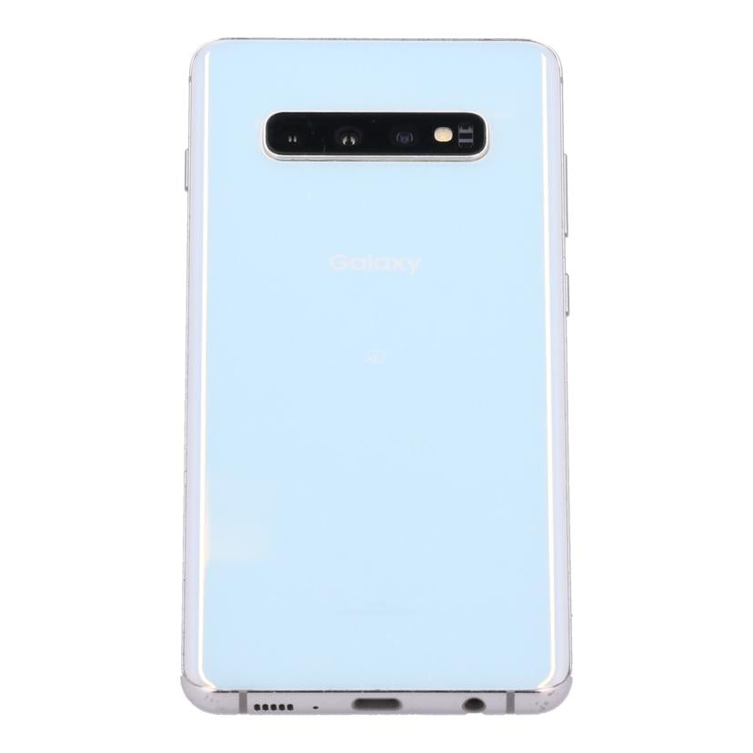 SAMSUNG　au サムスン　/スマートフォン／Galaxy　S10＋　128GB/SCV42//R58M44RNE2M/Bランク/62