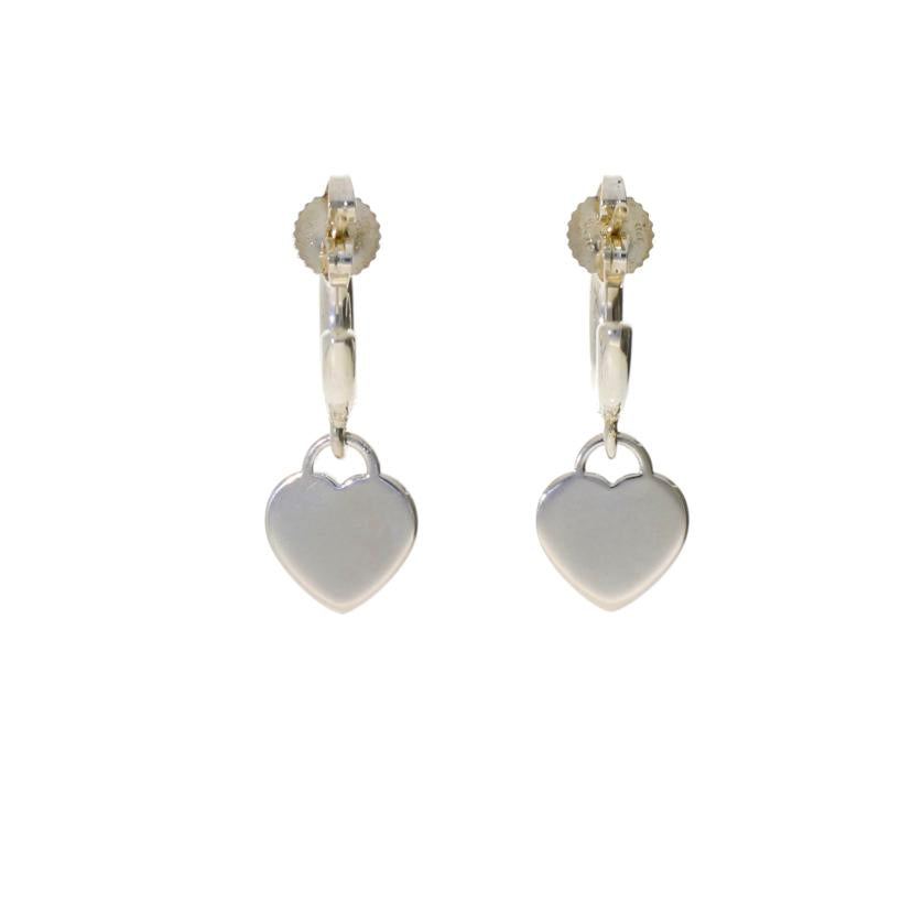 TIFFANY＆CO. ティファニー/Ag925リターントゥティファニーフープピアス/ダイヤ1P/4.5//Aランク/75