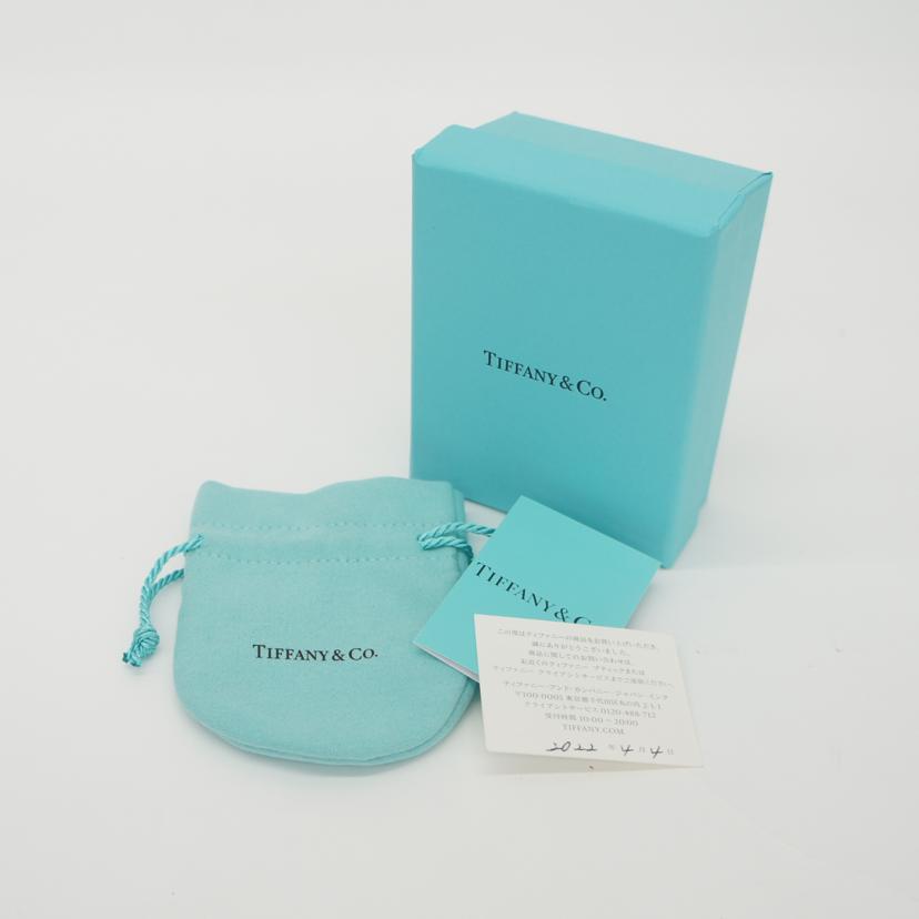TIFFANY＆CO. ティファニー/Ag925リターントゥティファニーフープピアス/ダイヤ1P/4.5//Aランク/75