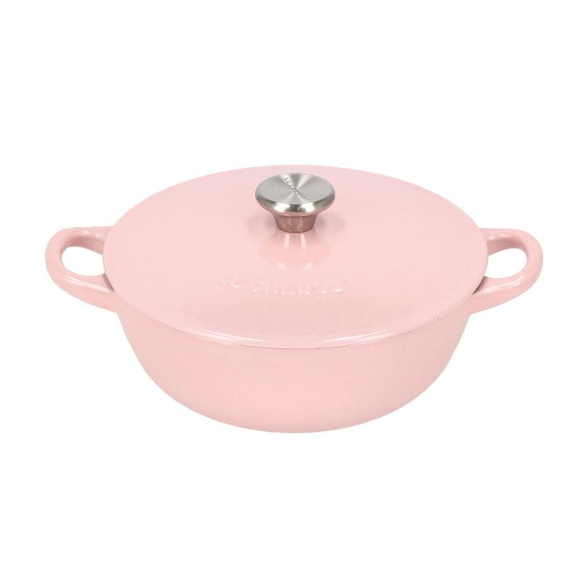 LE　CREUSET　 ルクルーゼ /シグニチャー　ココット　ロンド　18cm　ピンク/12277//ABランク/70