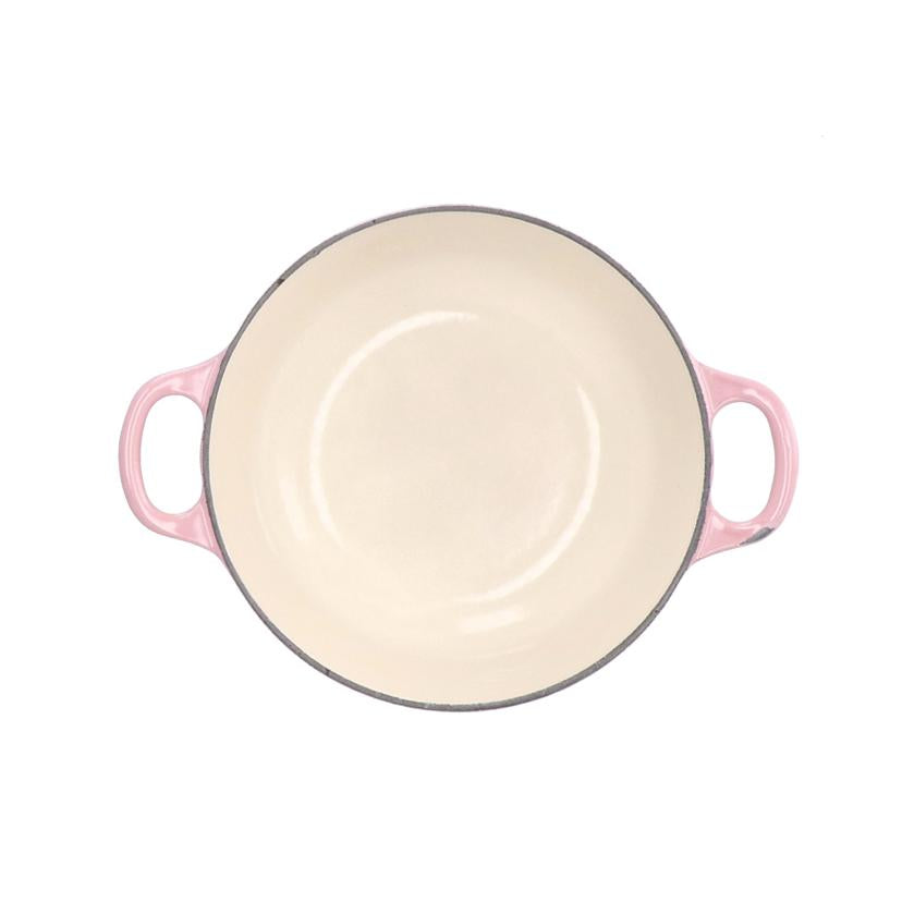 LE　CREUSET　 ルクルーゼ /シグニチャー　ココット　ロンド　18cm　ピンク/12277//ABランク/70