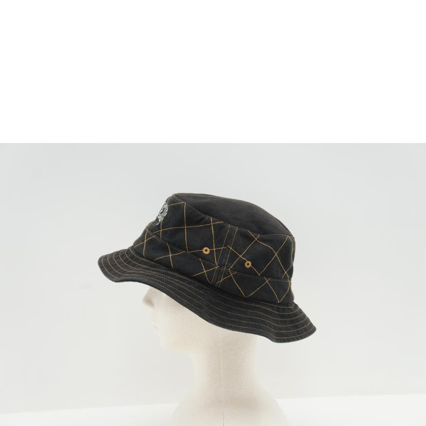 SUPREME　 シュプリーム/SUPREME　18AW　Diamond　Stitch　Crusher　デニムハット　BK//BCランク/57