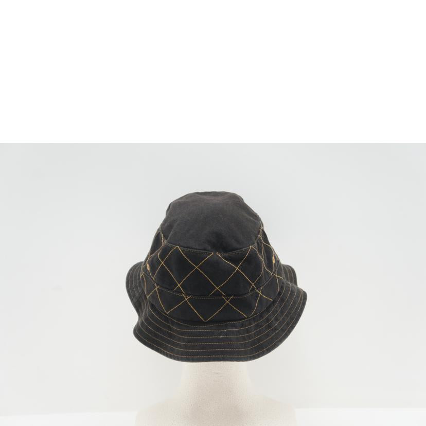 SUPREME　 シュプリーム/SUPREME　18AW　Diamond　Stitch　Crusher　デニムハット　BK//BCランク/57