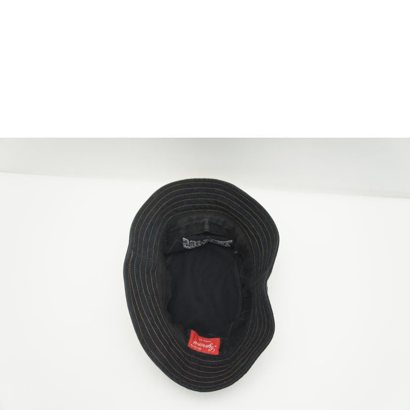 SUPREME　 シュプリーム/SUPREME　18AW　Diamond　Stitch　Crusher　デニムハット　BK//BCランク/57