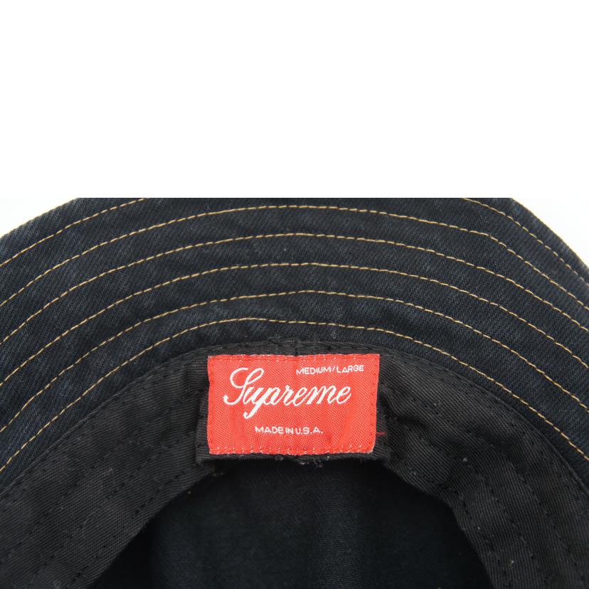 SUPREME　 シュプリーム/SUPREME　18AW　Diamond　Stitch　Crusher　デニムハット　BK//BCランク/57