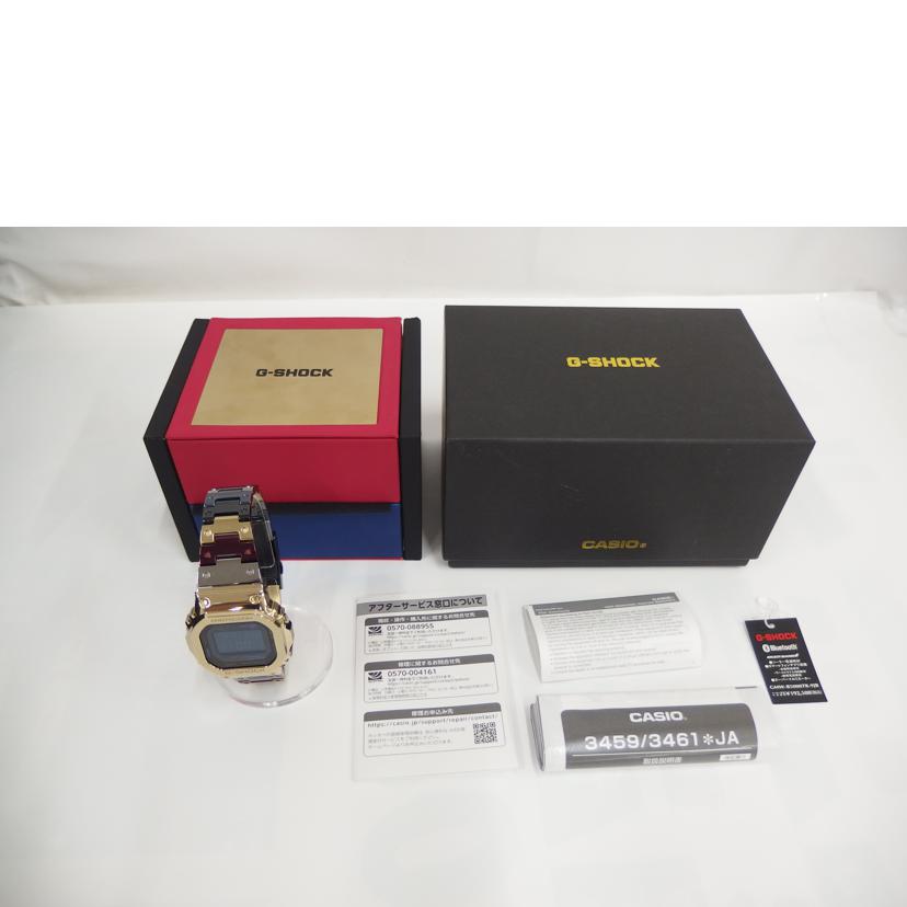 CACIO カシオ/G－SHOCK／フルメタル／電波ソーラー/GMW-B5000TR//201*****/Aランク/82