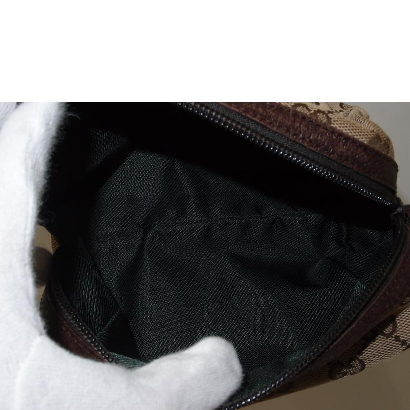 GUCCI グッチ/GGキャンバスコスメポーチ／ブラウン/29595//203***/ABランク/69