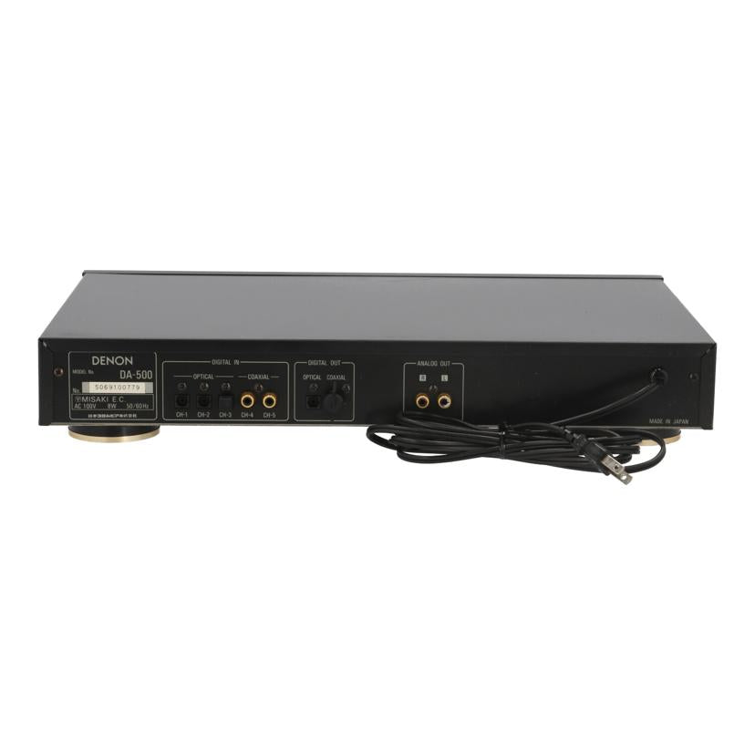 DENON デノン　/DAコンバーター/DA-500//5069100779/Bランク/82