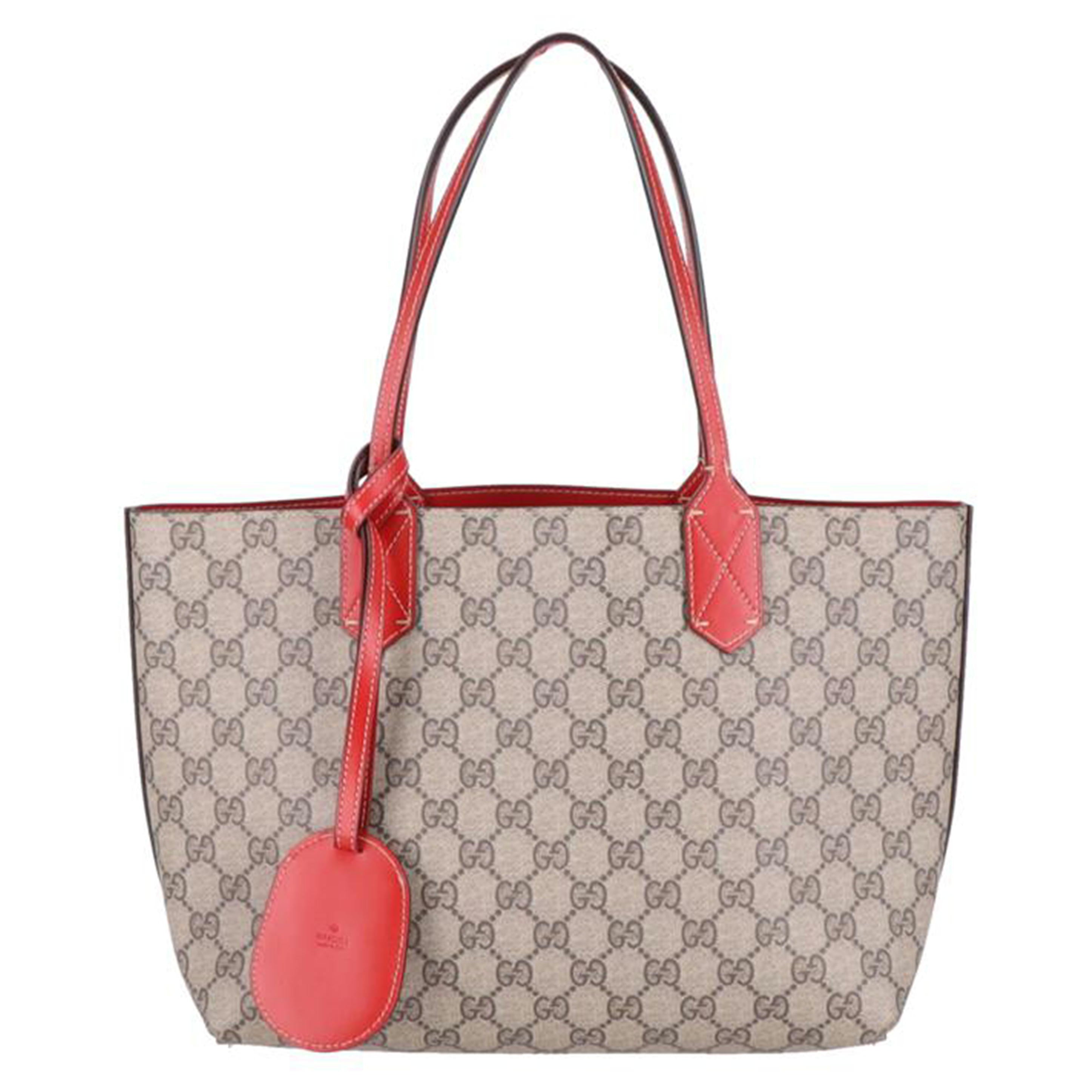 GUCCI グッチ/GGスプリーム　リバーシブルトート　/372613//502***/Aランク/67