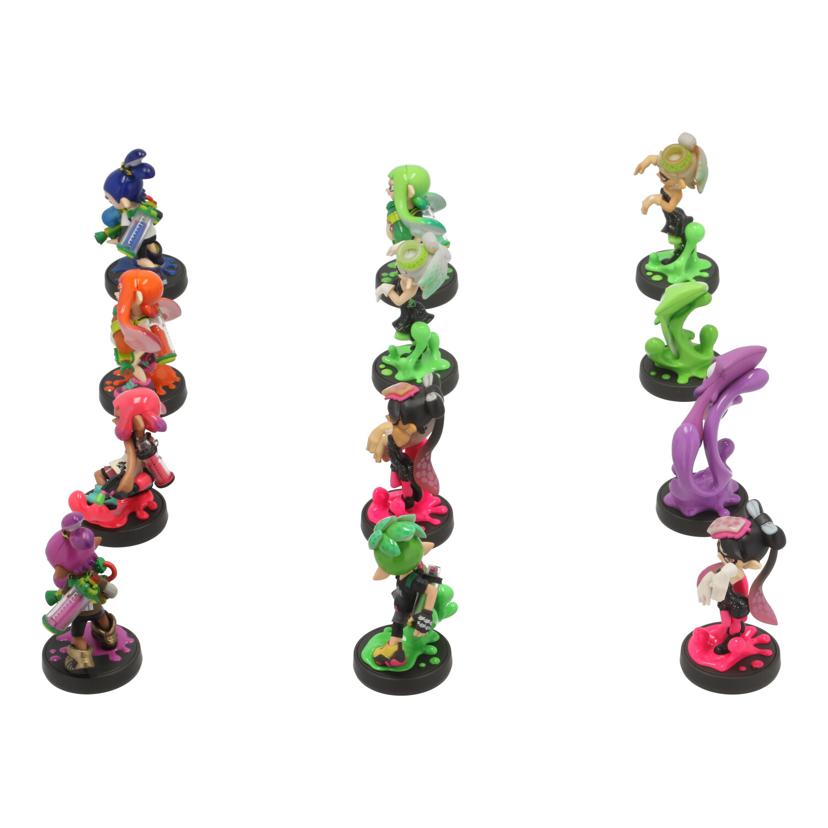 Nintendo 任天堂　ニンテンドー　/アミーボ12体セット（スプラトゥーン）/amiibo//-/Bランク/67