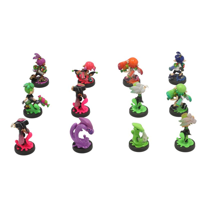 Nintendo 任天堂　ニンテンドー　/アミーボ12体セット（スプラトゥーン）/amiibo//-/Bランク/67