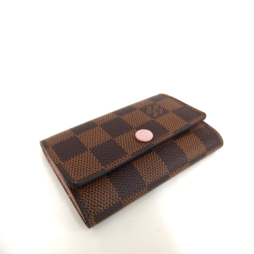 LV ｳﾞｨﾄﾝ/ミュルティクレ6／ダミエ／ローズバレリーヌ/N41624//CT3***/ABランク/82