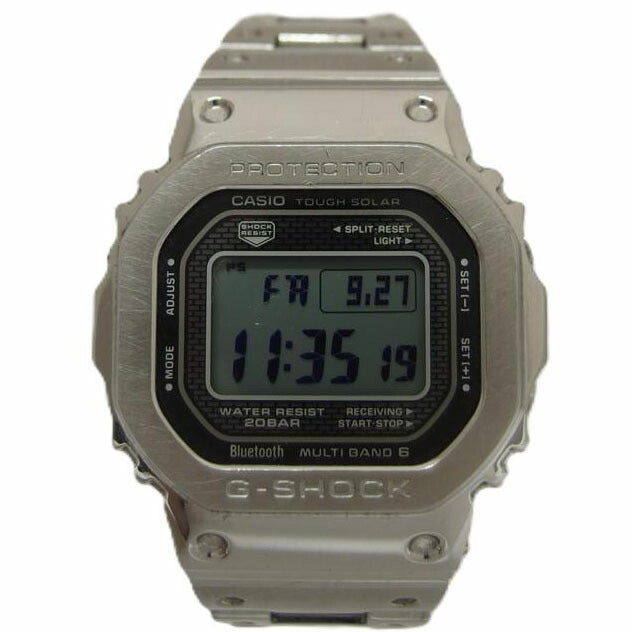 　CASIO  カシオ/　G－SHOCK／フルメタル／／タフソーラー/ GMW-B5000D-1JF// 18*********/Bランク/04