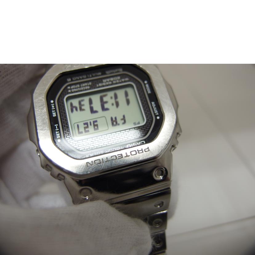 　CASIO  カシオ/　G－SHOCK／フルメタル／／タフソーラー/ GMW-B5000D-1JF// 18*********/Bランク/04