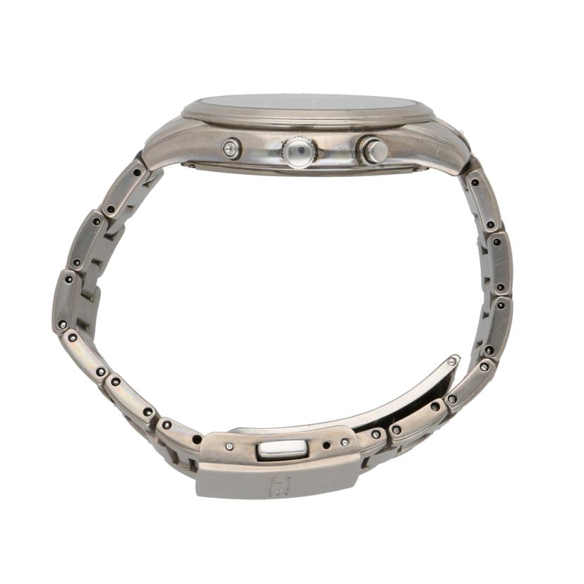 SEKO セイコー/ソーラー電波腕時計／黒文字盤/7B42-0AN0//192***/Bランク/06