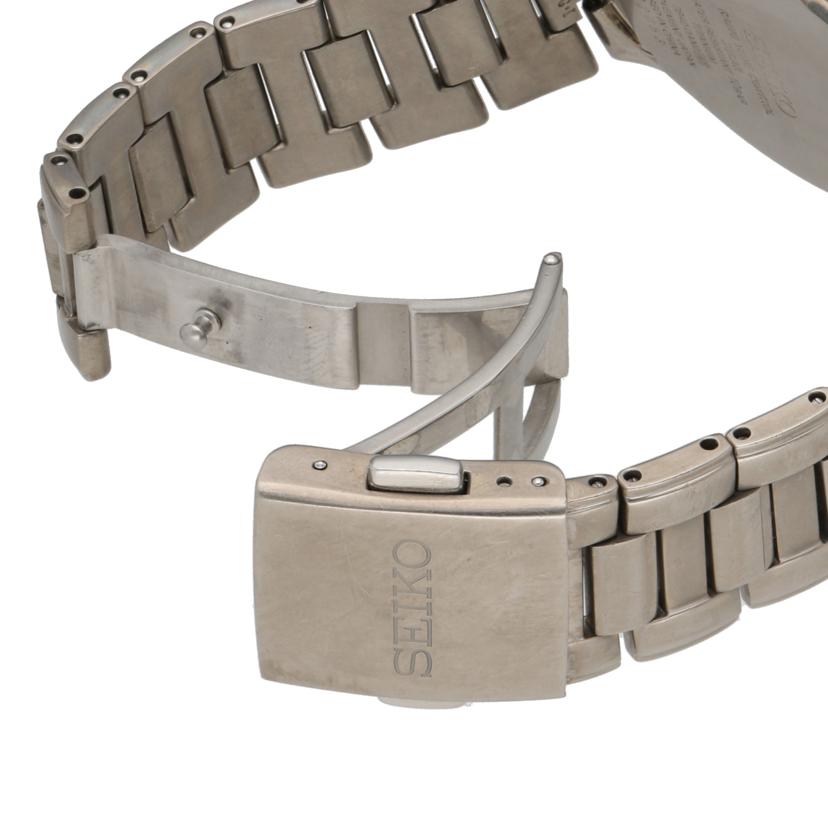 SEKO セイコー/ソーラー電波腕時計／黒文字盤/7B42-0AN0//192***/Bランク/06