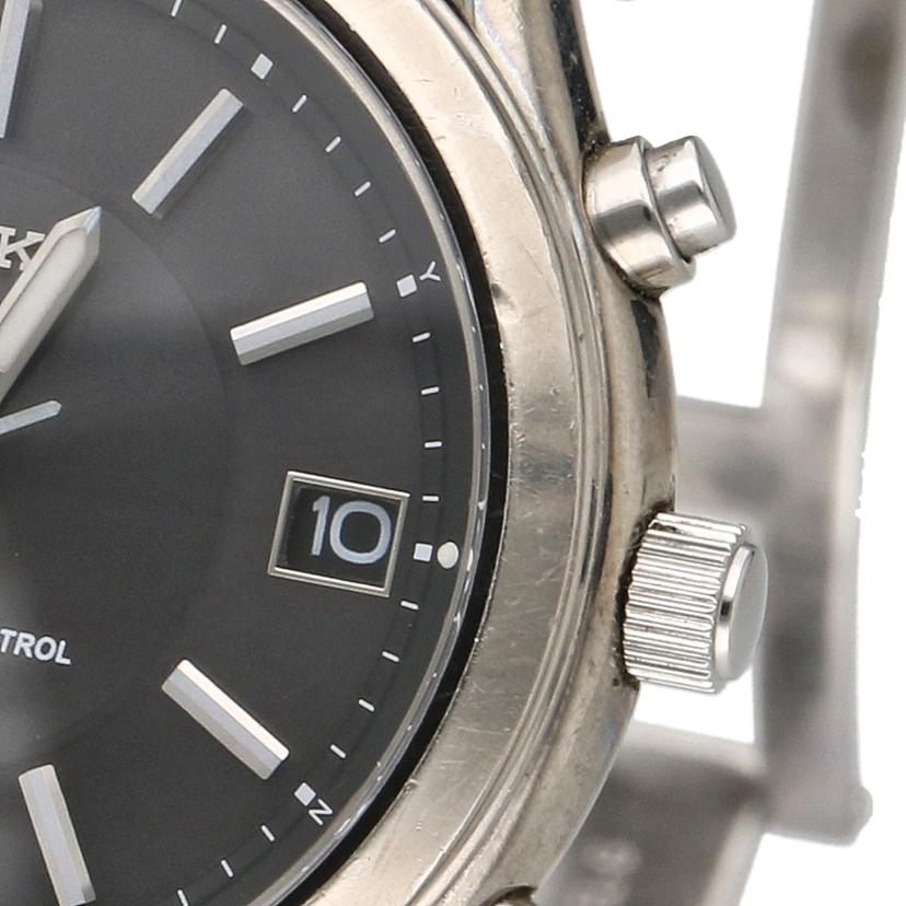 SEKO セイコー/ソーラー電波腕時計／黒文字盤/7B42-0AN0//192***/Bランク/06