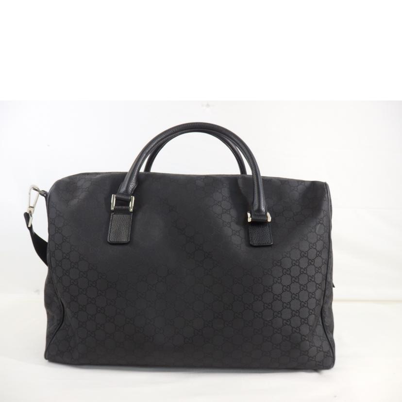 GUCCI グッチ/GG柄／ボストンバッグ／黒/196356//213***/ABランク/84