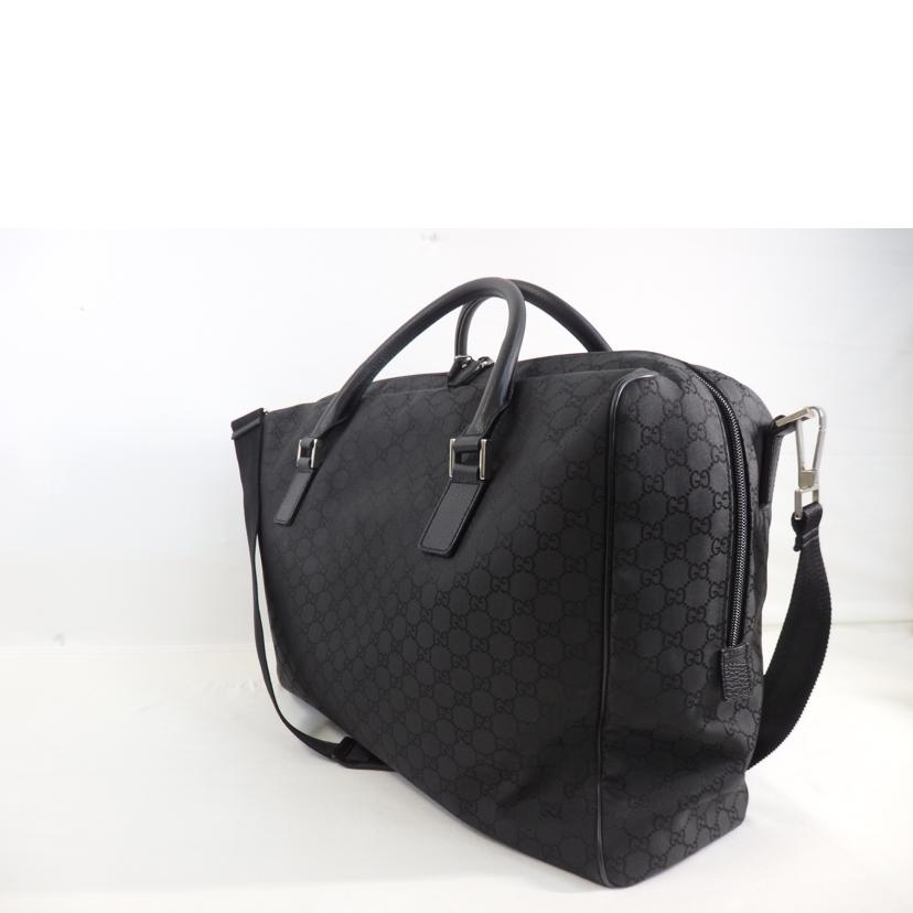 GUCCI グッチ/GG柄／ボストンバッグ／黒/196356//213***/ABランク/84