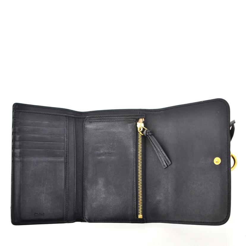 Chloe クロエ/アルファベットリトルホース二つ折り財布//Bランク/75