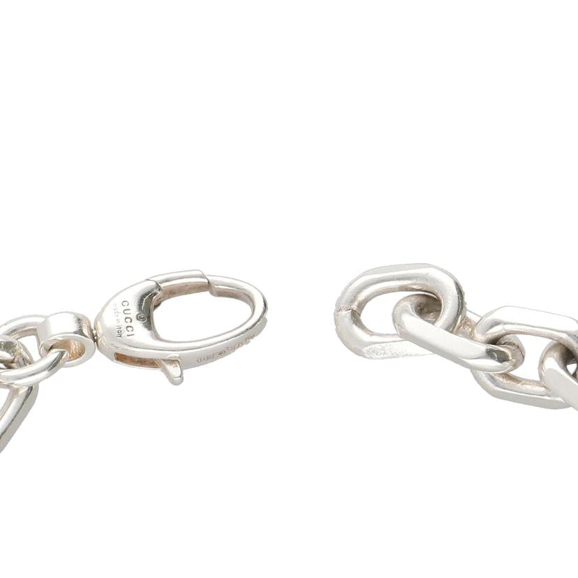 GUCCI グッチ/インターロッキンクGロゴチェーンブレスレット/620798 J8400 8106//★738FI/Bランク/06