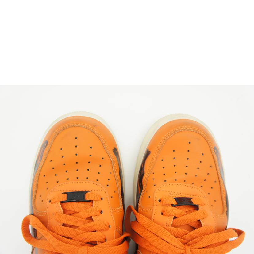 NIKE　AIR　FORCE1　LOW　ORANGE　SKELTON ナイキ/NIKE　AIR　FORCE1　LOW　ORANGE　SKELTON//ABランク/19