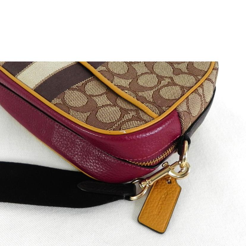 COACH コーチ/ショルダーバッグ／シグネチャージャガード/K2022//191*/Aランク/81