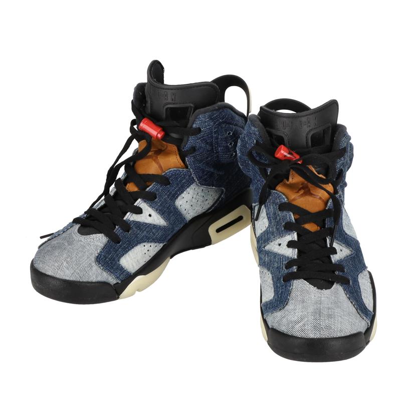 ナイキ/NIKE　AIR　JORDAN6　WASHED　DENIM/CT5350-401//Bランク/19