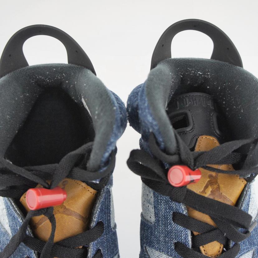 ナイキ/NIKE　AIR　JORDAN6　WASHED　DENIM/CT5350-401//Bランク/19