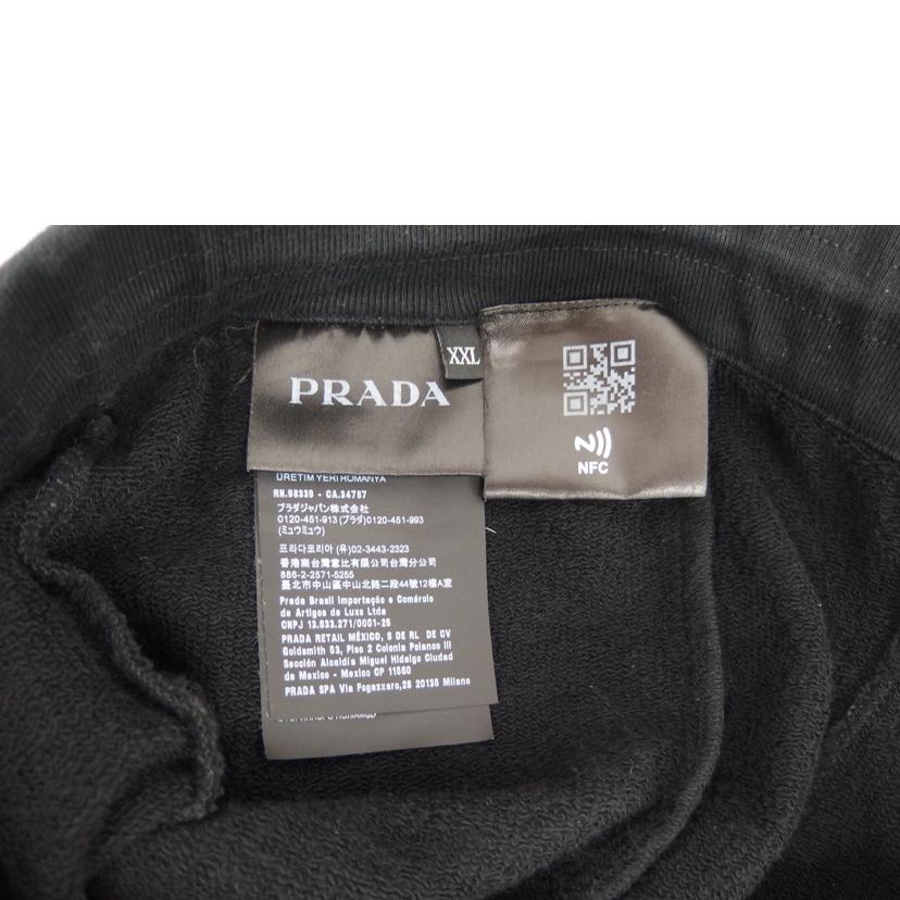 PRADA プラダ/ロゴスウェットパンツ／ブラック/CN 185/119//Bランク/82