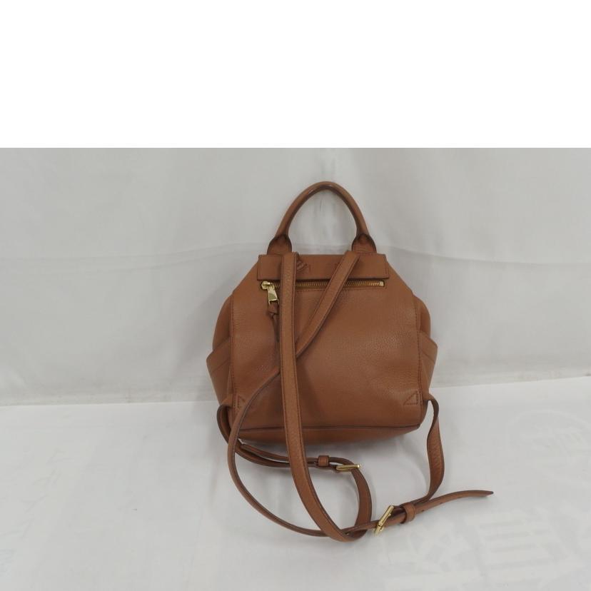 Tory Burch トリーバーチ/Tory Burch レザーリュック/ブラウン//Bランク/82