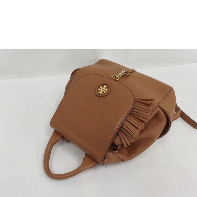 Tory Burch トリーバーチ/Tory Burch レザーリュック/ブラウン//Bランク/82