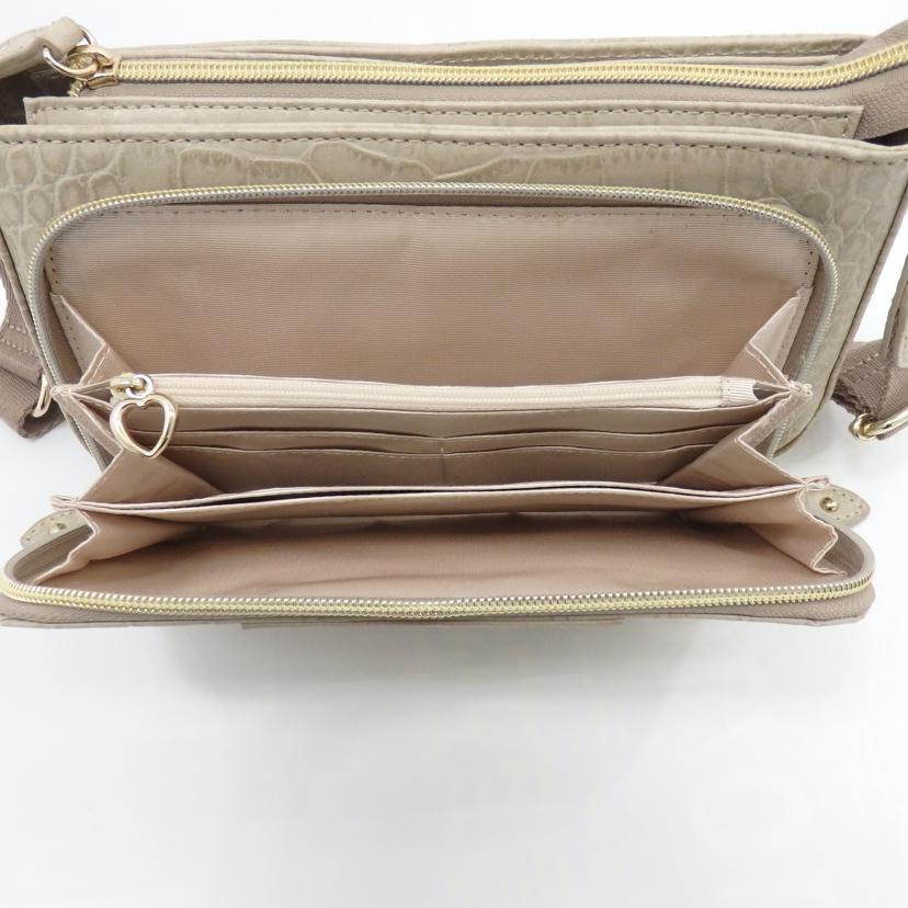 modaprincipe モーダプリンチペ/クロコ型押しショルダーバッグ//SAランク/77