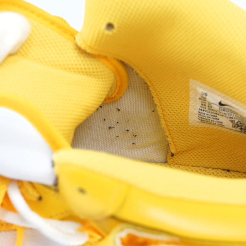 NIKE ナイキ/×OFF－WHITE　AIR　FORCE　1　MID　SP　White　and　Varsity　Maize/DR0500-101//Bランク/05