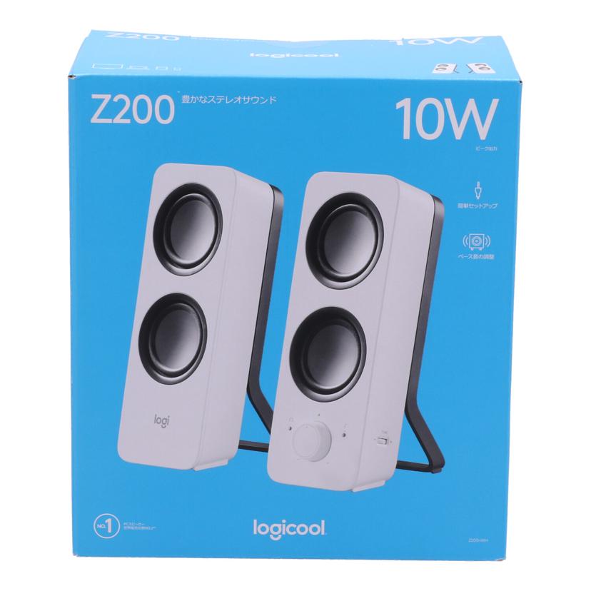 Logicool ロジクール　/PCスピーカー　未使用/Z200nWH//2227ALM000N9/Sランク/70