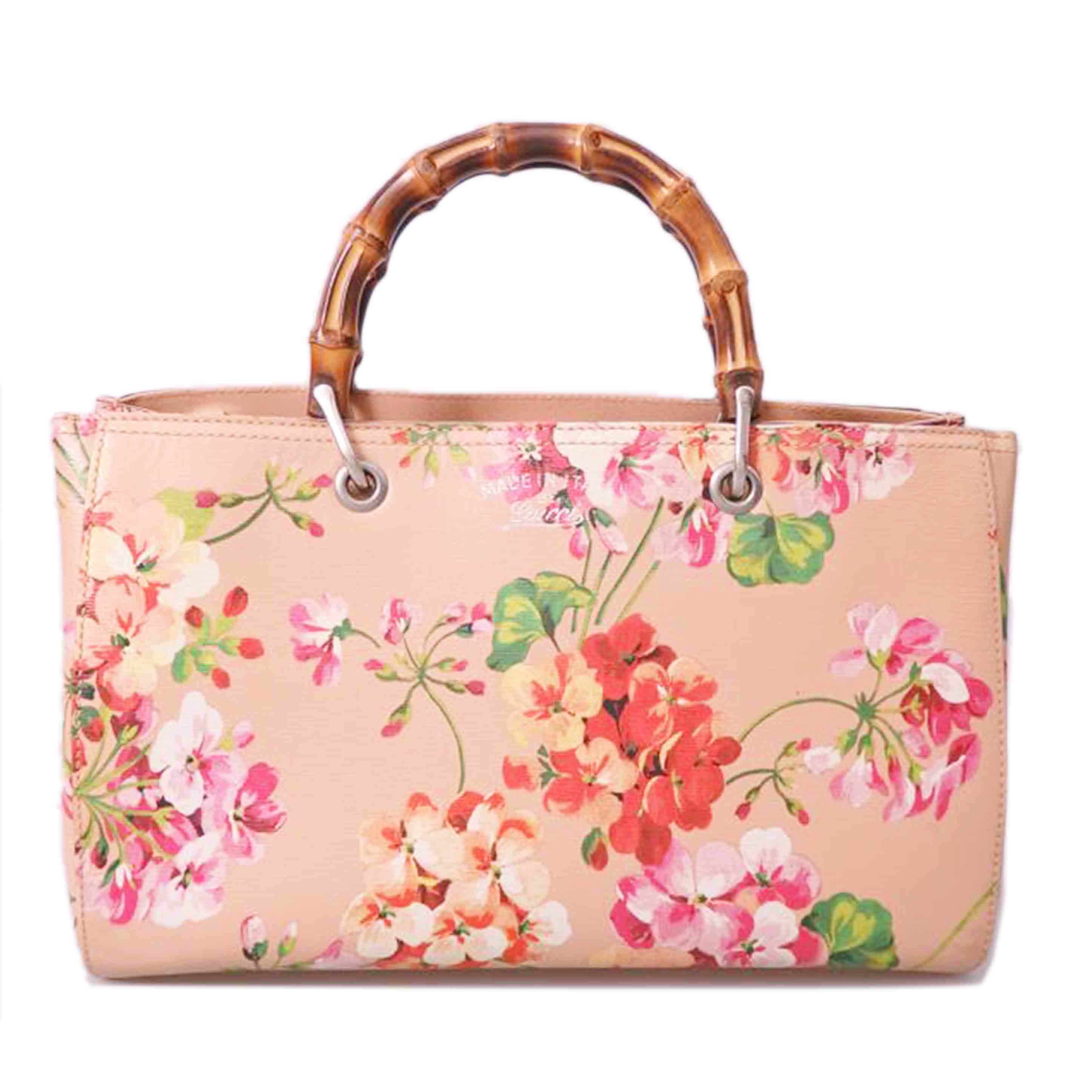 GUCCI グッチ/バンブーフローラルショッパーミディアム/323660//520***/Bランク/76