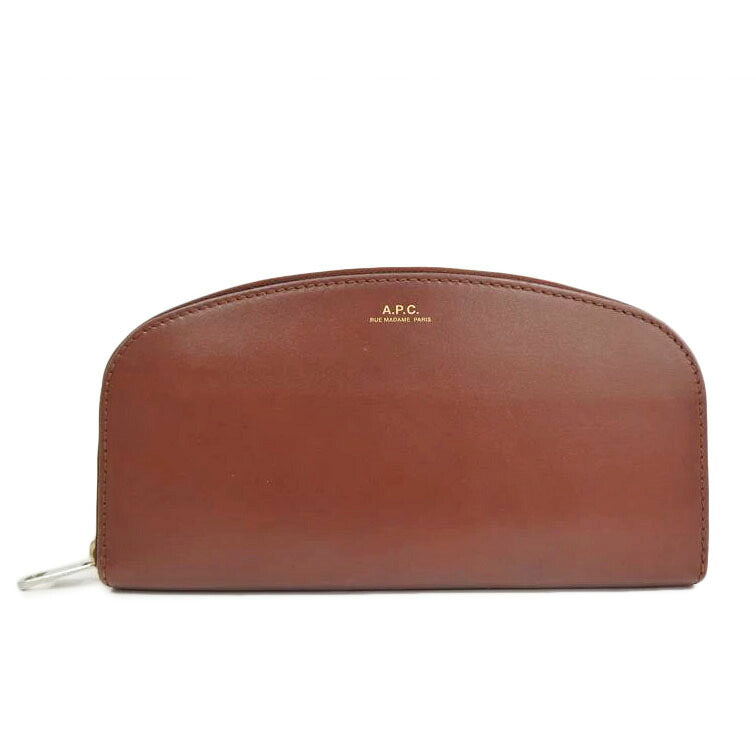 APC APC/APC ファスナ-長財布/ブラウン//ABランク/82