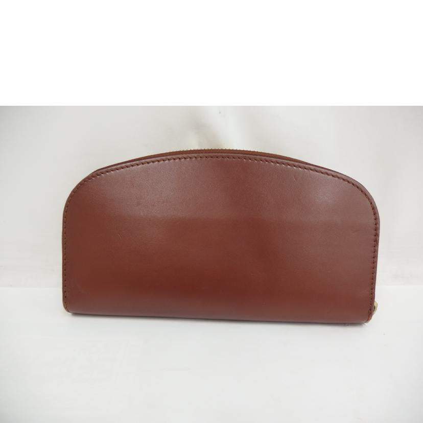 APC APC/APC ファスナ-長財布/ブラウン//ABランク/82