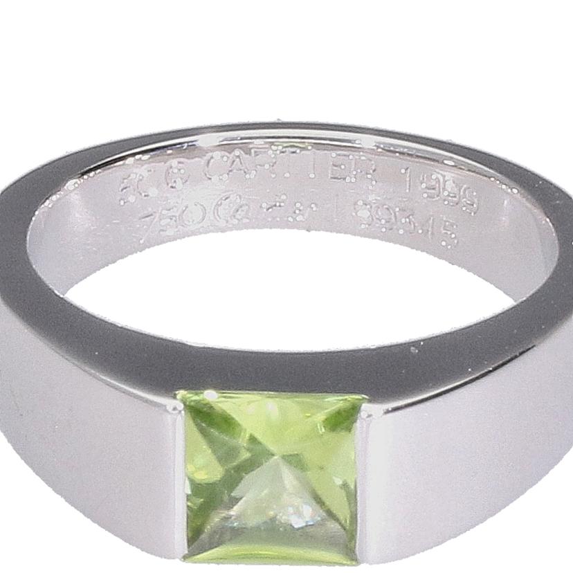 Ｃａｒｔｉｅｒ カルティエ/タンクリング／ペリドット/ｻｲｽﾞ:10//189345/Aランク/91