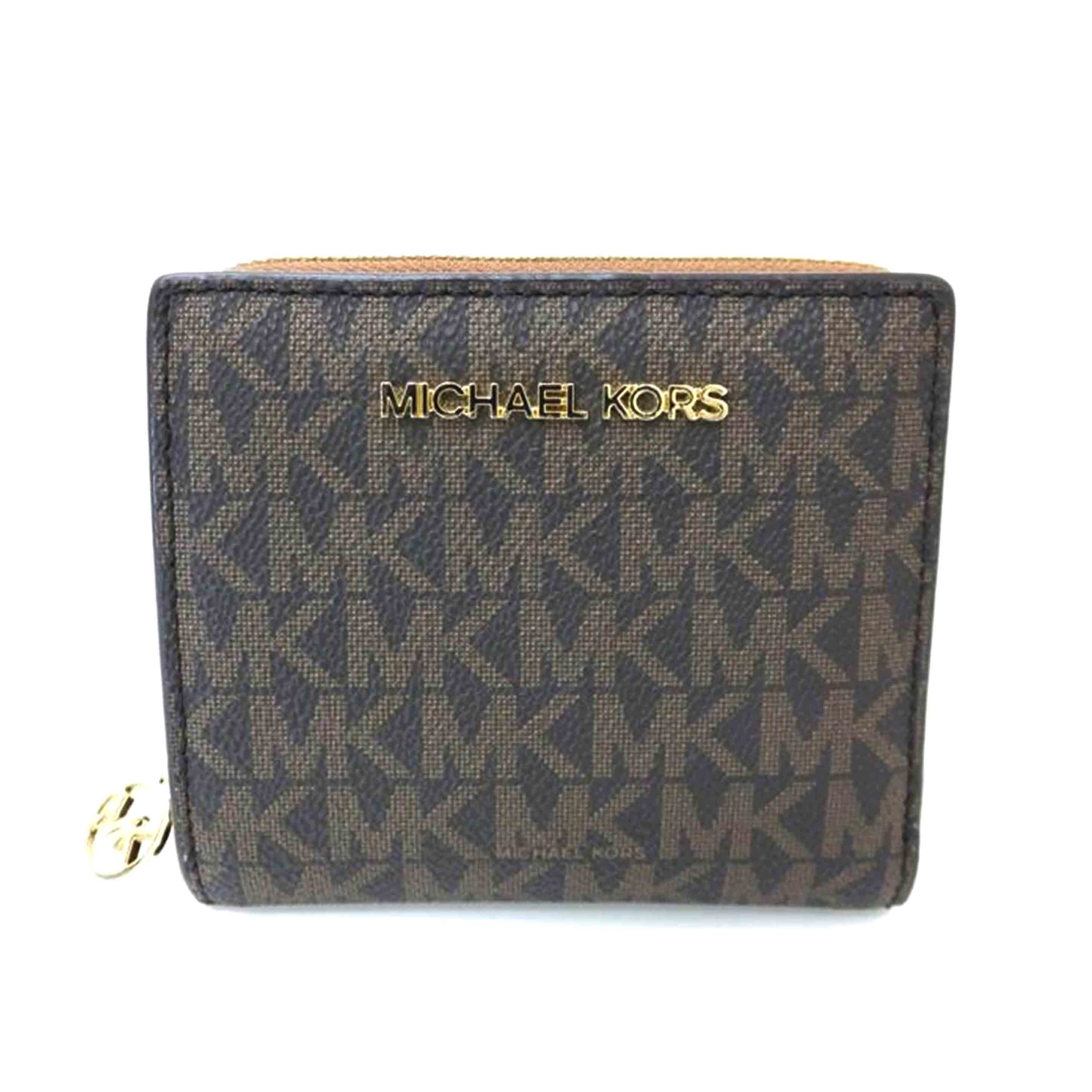 MICHAEL　KORS マイケルコース/総柄二つ折り財布/35H3GTVF2B//ABランク/88