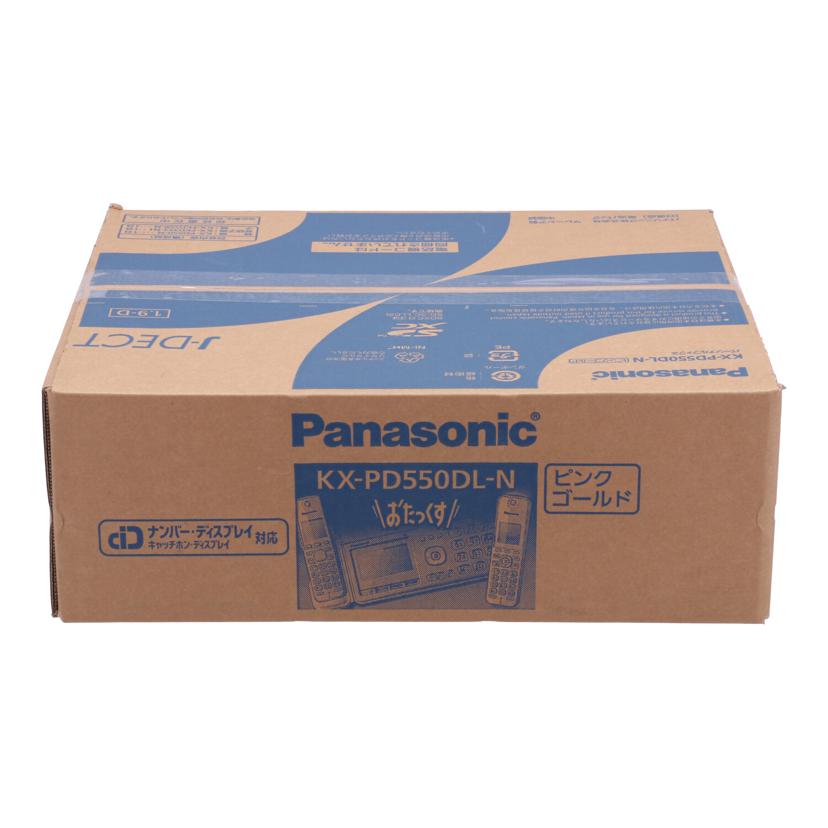 Panasonic パナソニック/FAX電話機／おたっくす　ピンクゴールド/KX-PD550DL-N//4DCFA079364/Sランク/71