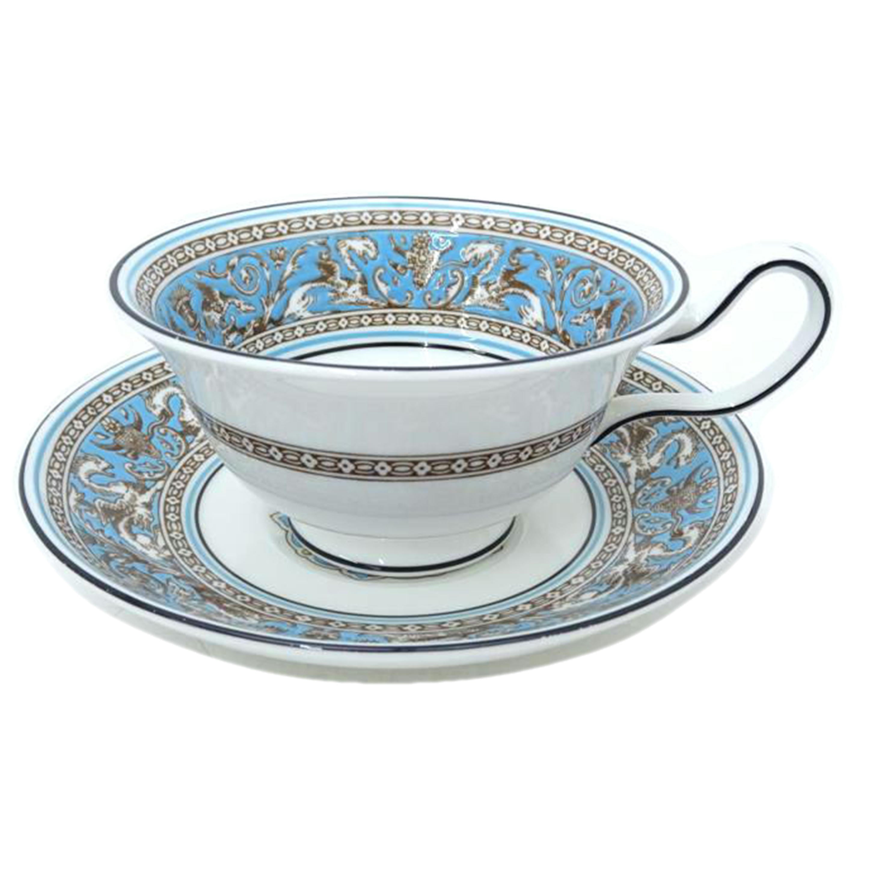 WEDGWOOD ウェッジウッド/ウェッジウッド フロレンティーターコイズ カップ＆ソーサー//Aランク/69