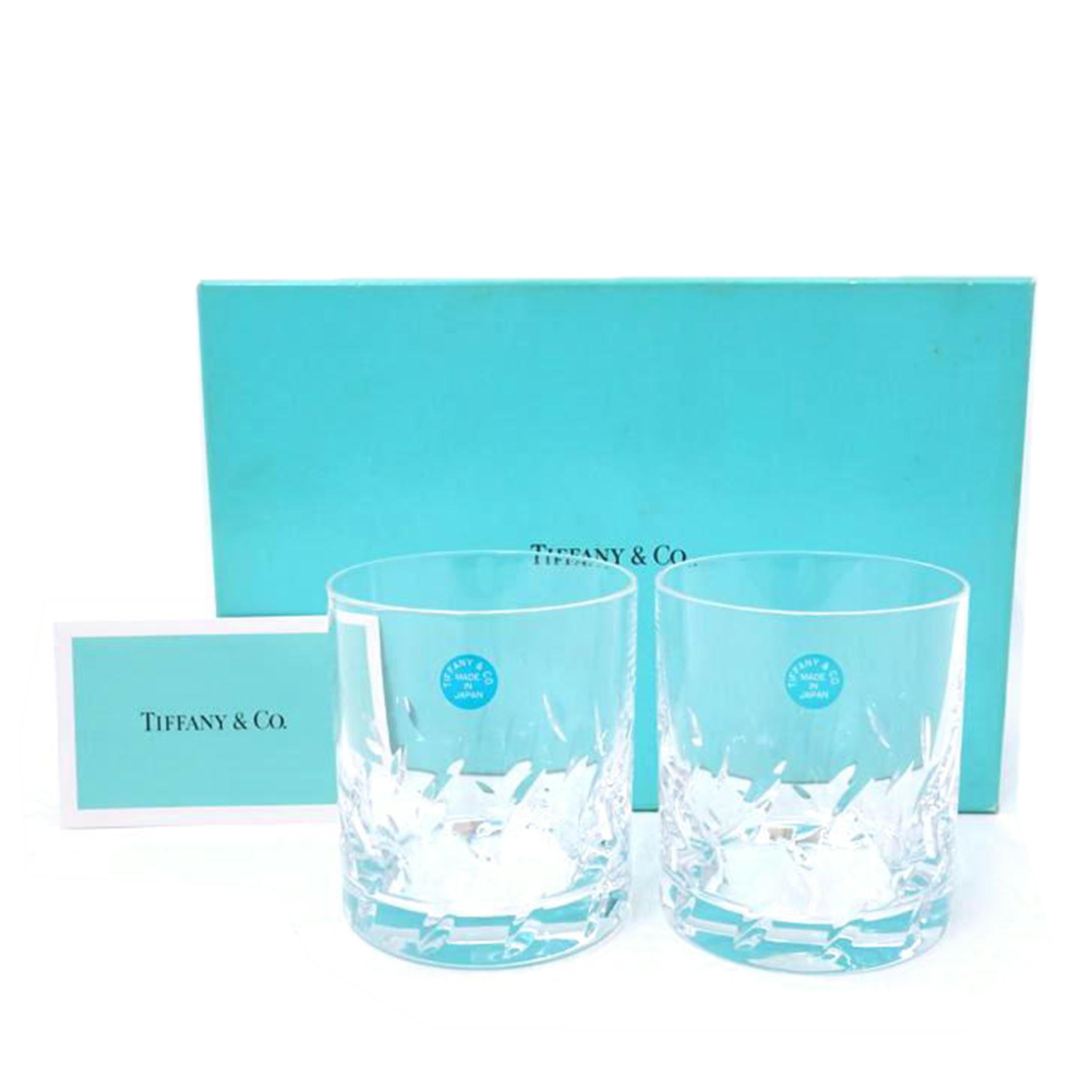 TIFFANY＆Co. ティファニー/ティファニー ペアロックグラス//SAランク/69