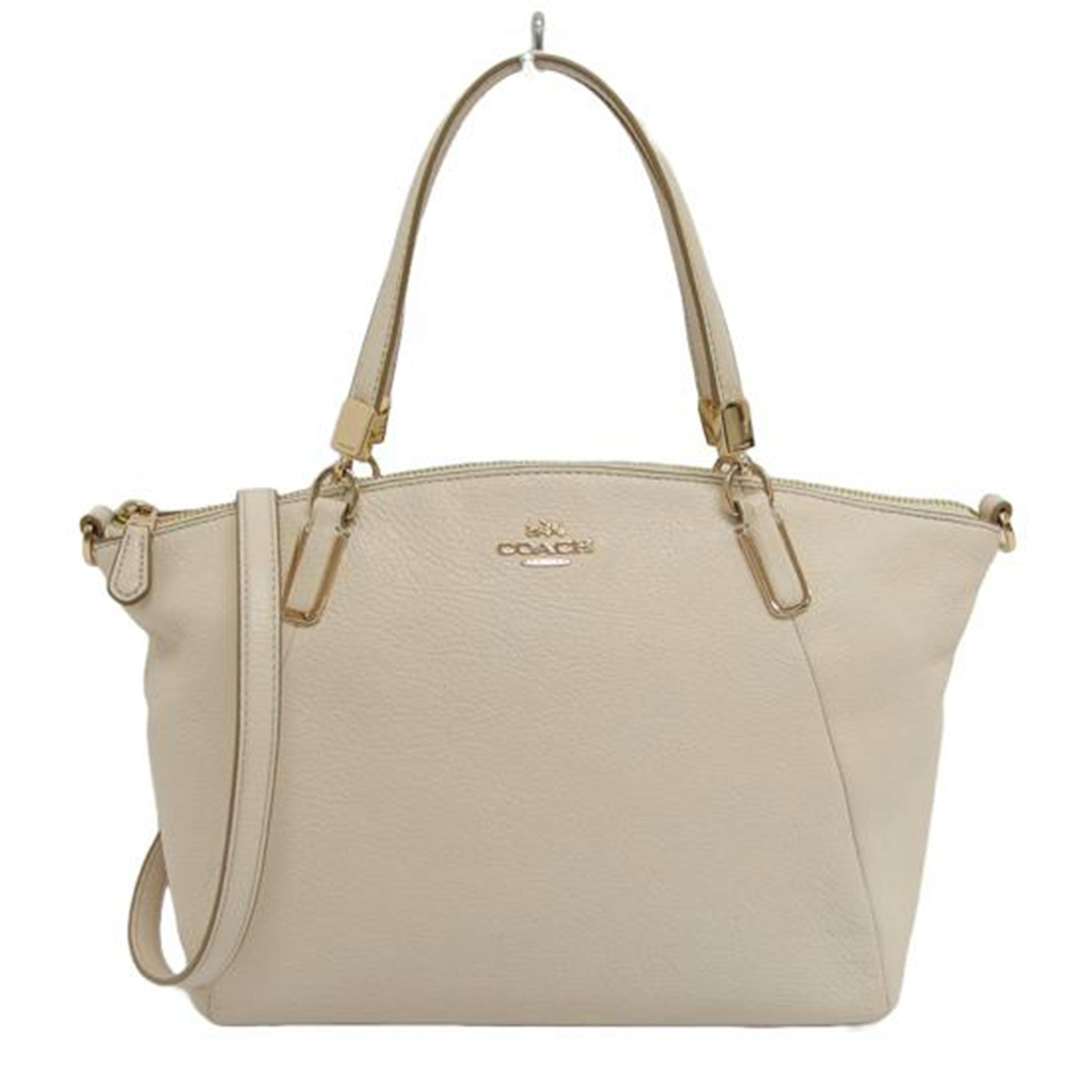 COACH コーチ/ペブルドレザー／スモールケルシーサッチェル／2WAYバッグ／アイボリー/F34493//B15**/ABランク/04