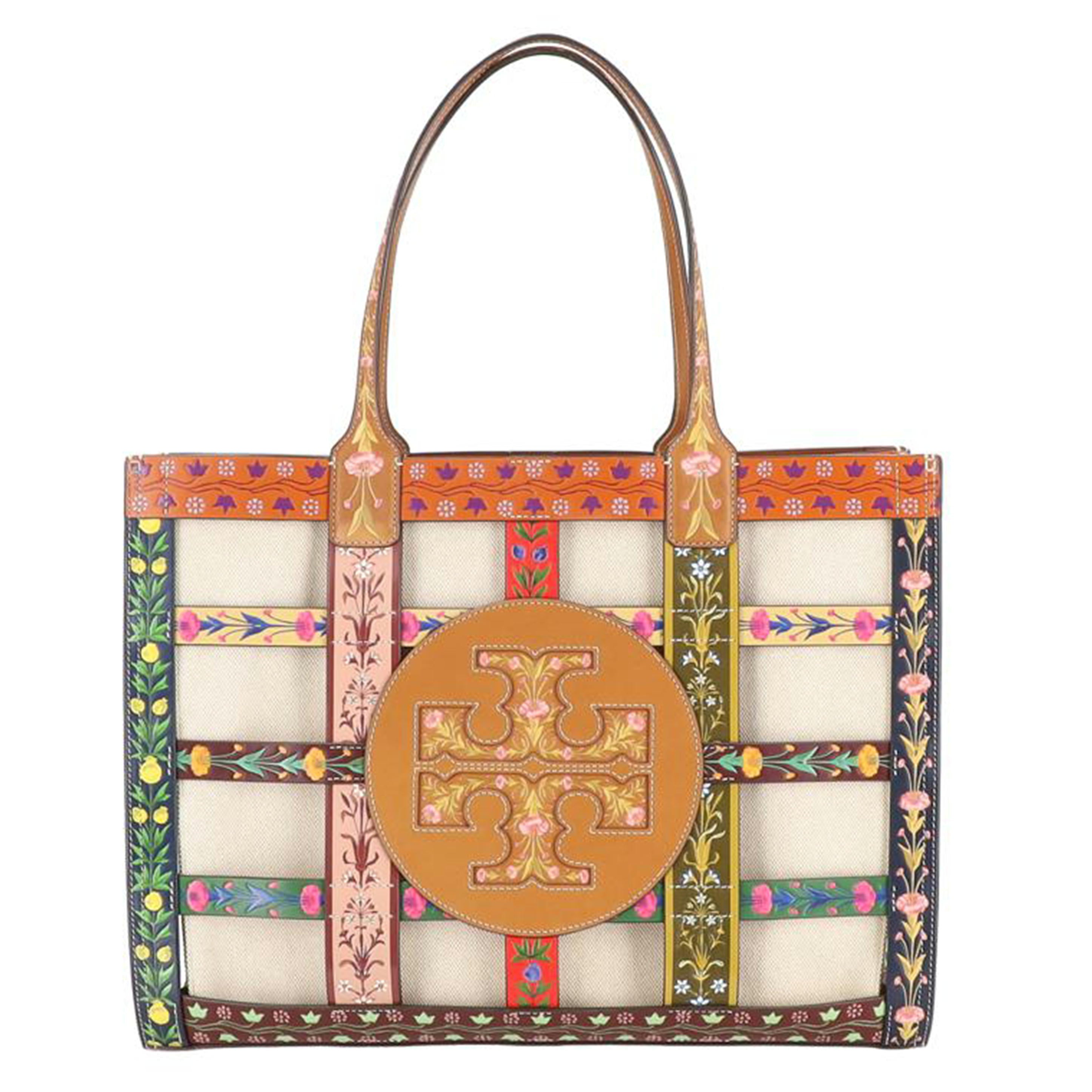 TORY　BURCH トリーバーチ/エラウーブンケージトート//Aランク/78