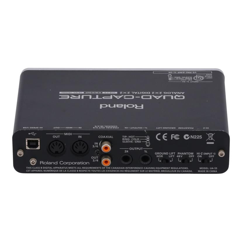 Roland ローランド/USBオーディオインターフェース／QUAD－CAPTURE/UA-55//K0H2959/Bランク/69