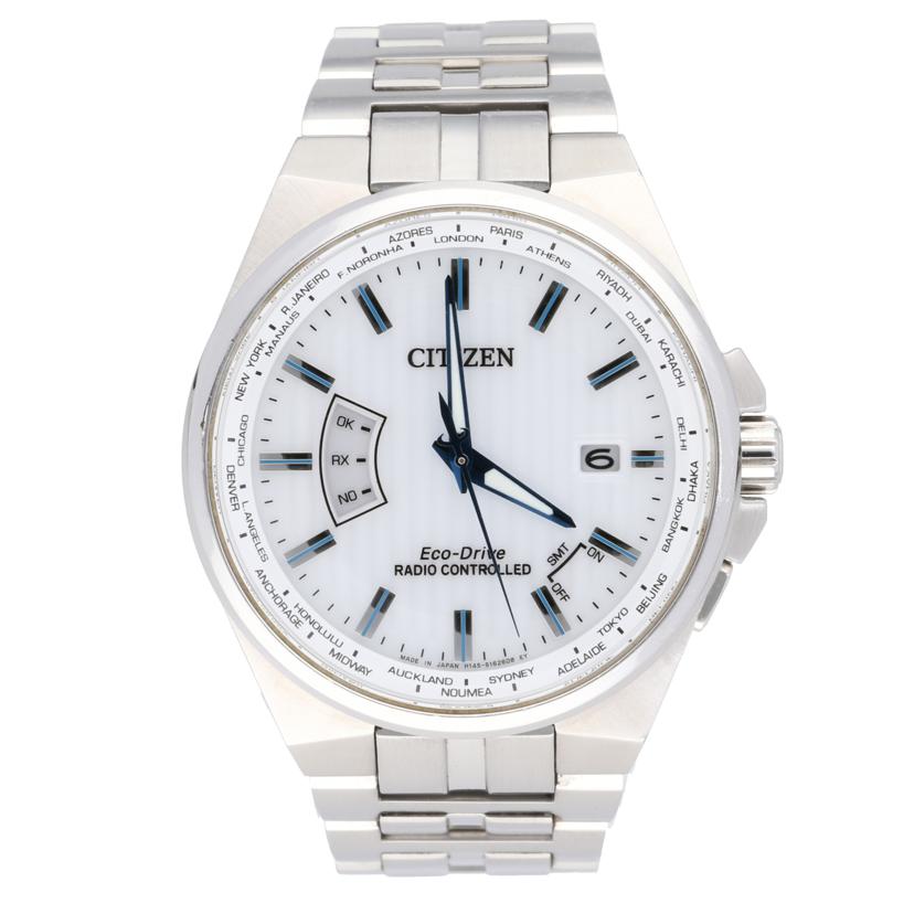 CITIZEN シチズン/電波ソーラー腕時計／デイト白文字盤/H145-S116643//931******/Bランク/37