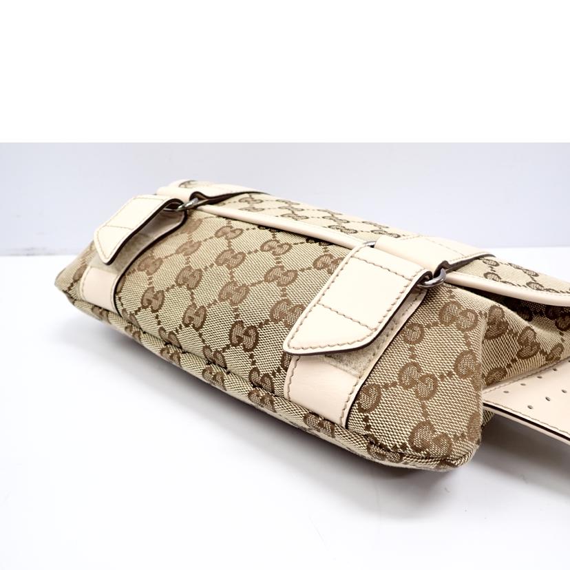 GUCCI GUCCI/■GGキャンバスウエストボディバック/145851//205***/Aランク/62