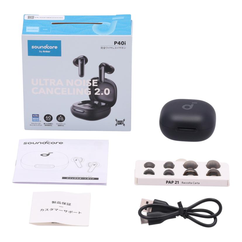 ANKER アンカー　/ワイヤレスイヤホン／Soundcore　P40i/A3955N11//AS261M0E20400394/Bランク/70